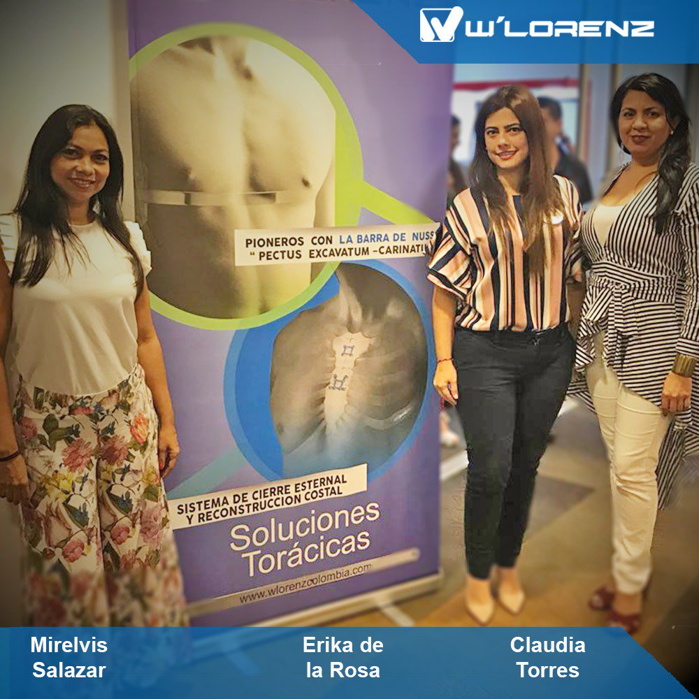WLorenzColombia's tweet photo. IV congreso Nacional Intermedio de Cirugía de Tórax "Fidel Camacho Durán" 

XXVI Congreso de la Asociación Iberoamericana de Cirugía de Tórax 

W´Lorenz presente. Nuestro Equipo W te espera.

#wlorenz  #Torax #pectus #sternalockblu #ribfixblu #especialistas https://t.co/Pv4zh8vZNI