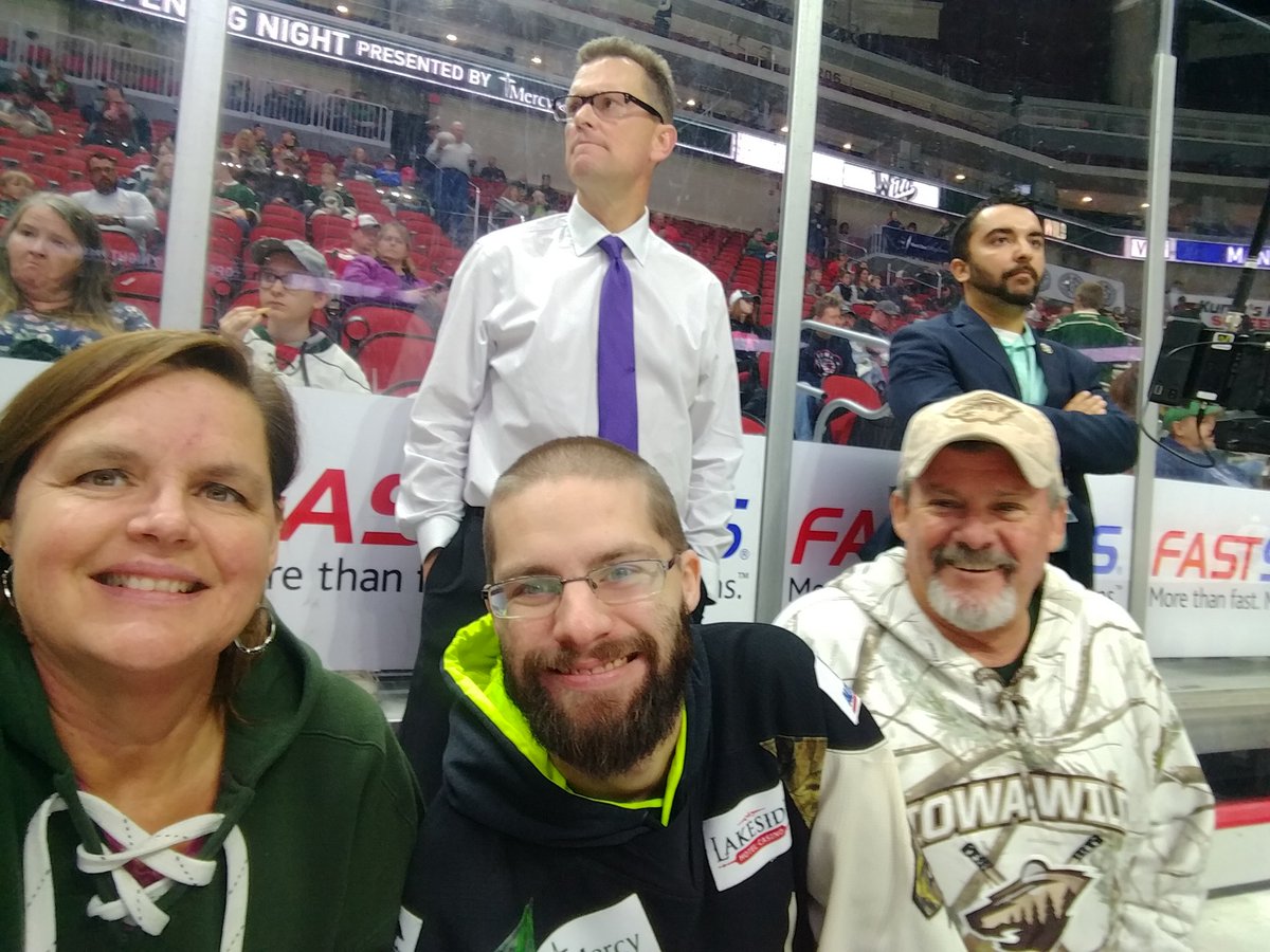 juliemcclain63's tweet photo. #hockeyliveshere @IAWild   let's go Wild get 1 of 50 tonight! https://t.co/ERJo8IMJuj