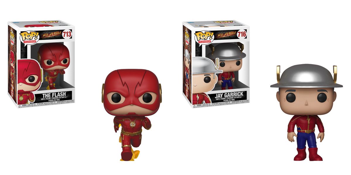 RT &amp; follow <a href="/OriginalFunko/">Funko</a> for a chance to WIN these The Flash &amp; Jay Garrick Pop!s