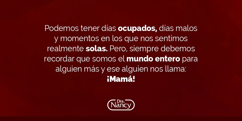 dranancyalvarez's tweet image. No hay motor más grande que los hijos, son aquellos que nos motivan para ser mejores. ¿Qué dicen mis amigas?