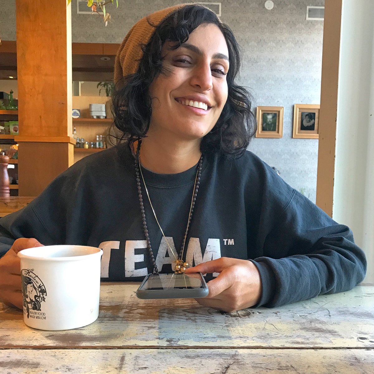 My soon to be daughter-in-law.