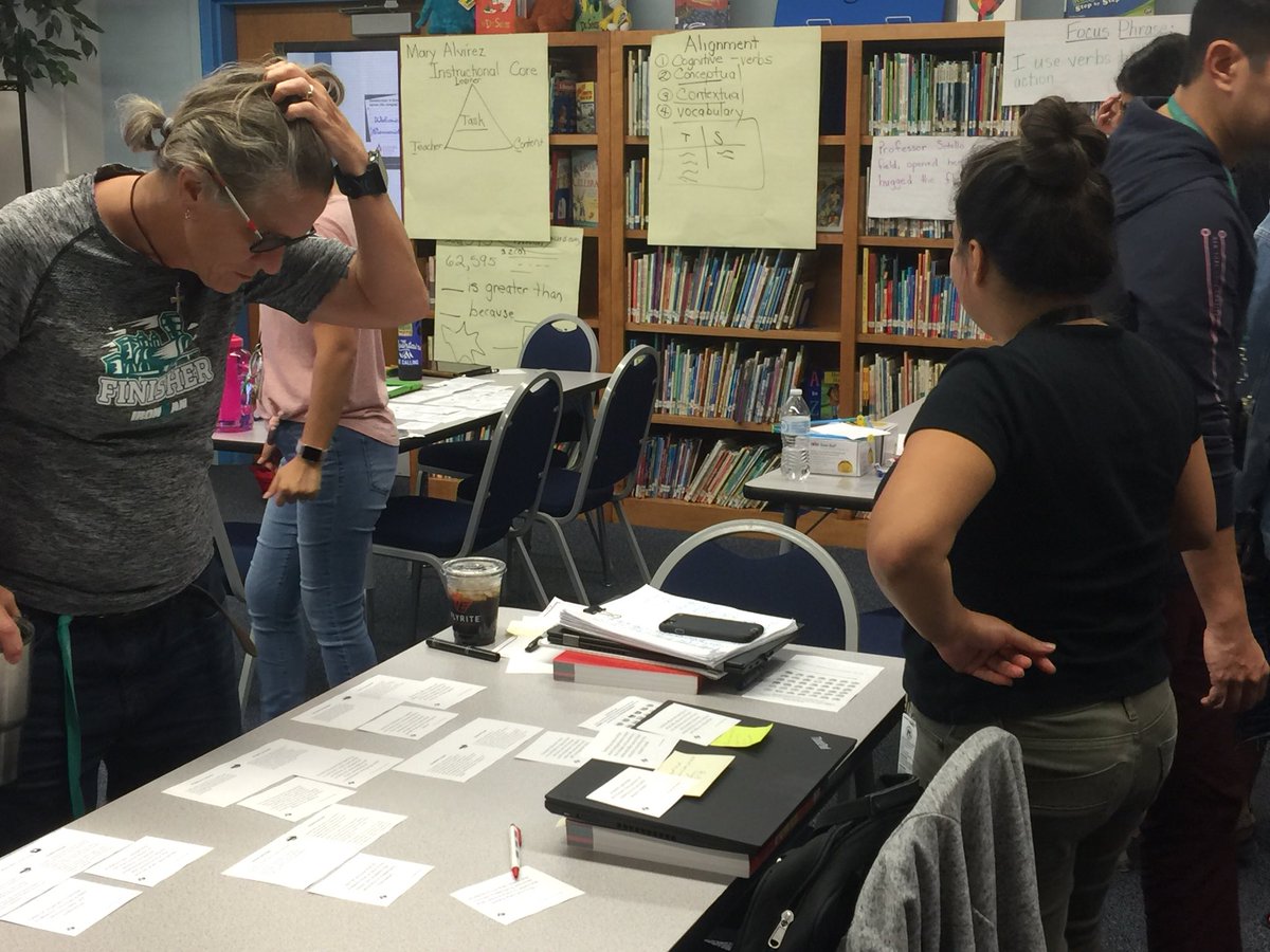 MLWoods07's tweet image. Staff participating in deconstructing TEKS and selecting tasks that align with the depth and complexity of the standard. ✏️📚✔️ #6C’s #instructionalcore #AISDproud @AISDSupt @BrianPaulHill @AISD_LangArts @OakSpringsMed