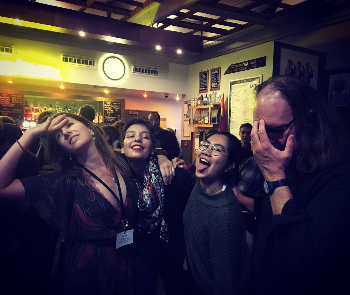taramintonmusic's tweet photo. It was a dramatic day! 6 hour drive to Manchester with Eleonore, Constance & @parkstickney, but we made it!!! @UKHAWildStrings opening night a raging success! #lesharpescamac #wildstrings #manchester #ukha #jazzharp #harp #harpfriends https://t.co/LUShOamSWg