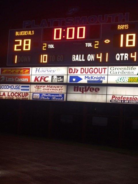 HOCO 2018!  Great win <a href="/PlattsmouthFB/">Plattsmouth Football</a> !