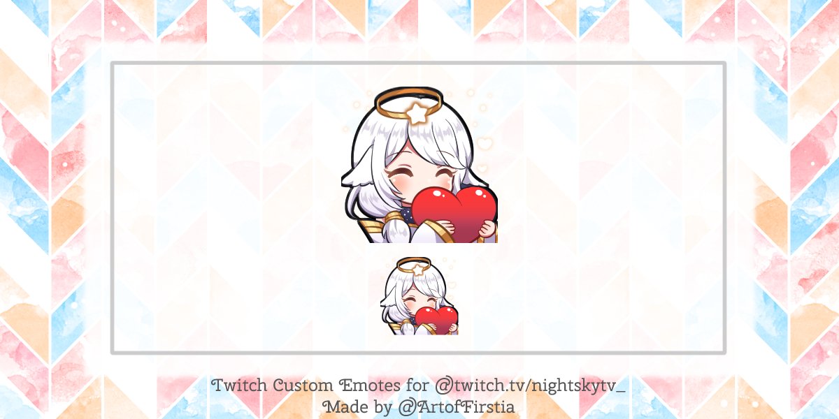 ArtofFirstia's tweet photo. A custom emote for @NightSkyTV_ β¨π
Thank you so much! π
#twitchcustomemotes #customemotes #twitchemotes #artistontwitch #artistontwitter #twitchcustom #creativestreamer #twitch #emotes #Subscription https://t.co/Sudo4ciPPB