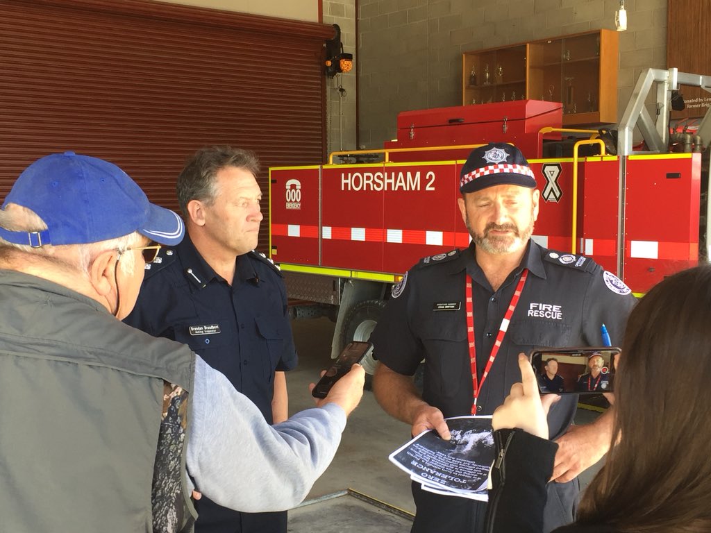 Zero Tolerance during the Fire Danger Period in the Wimmera, a partnership with VicPol in meeting our communities expectations. Thanks Horsham Fire Brigade, Brendan and Craig well done! @CFA_Members <a href="/CFA_Updates/">cfa_updates</a>