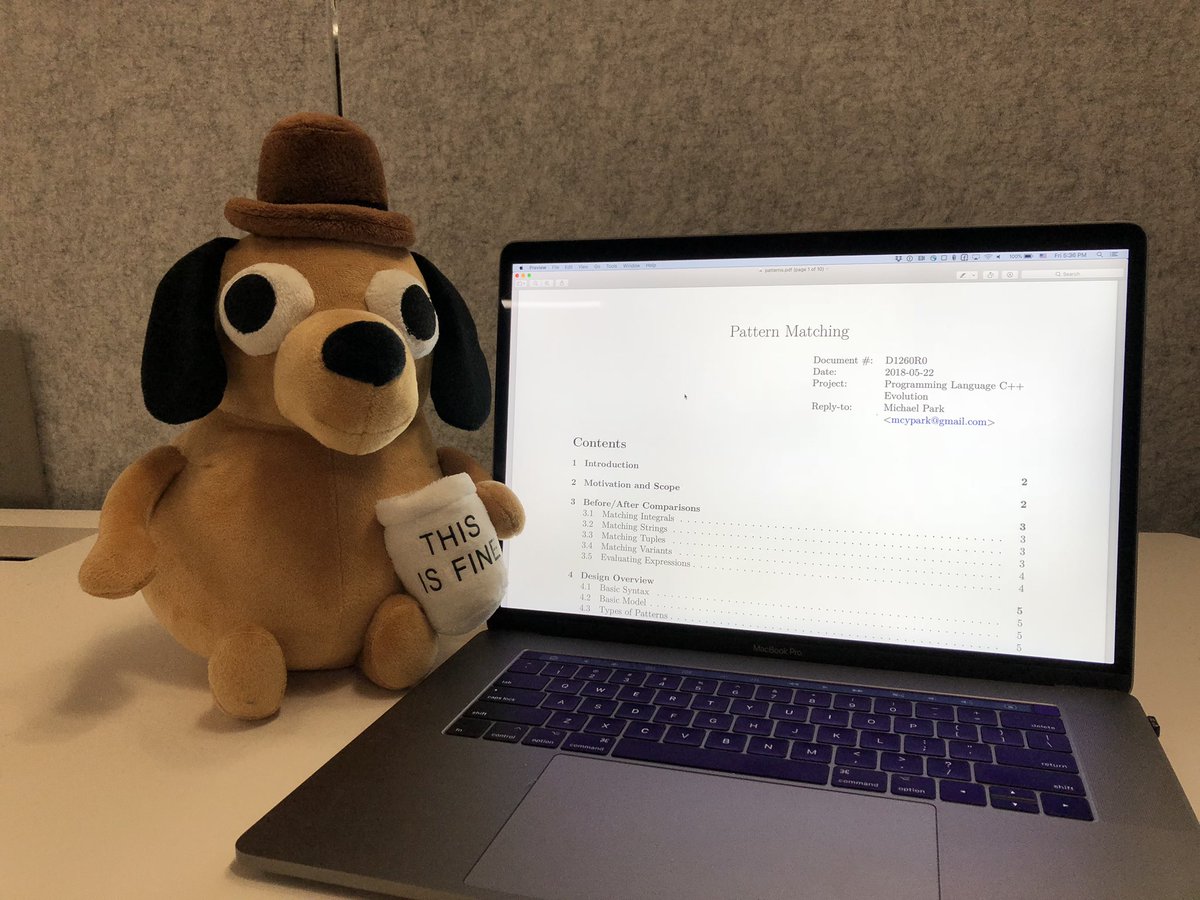 mcypark's tweet image. #cpp #CppSAN #patternmatching #thisisfine