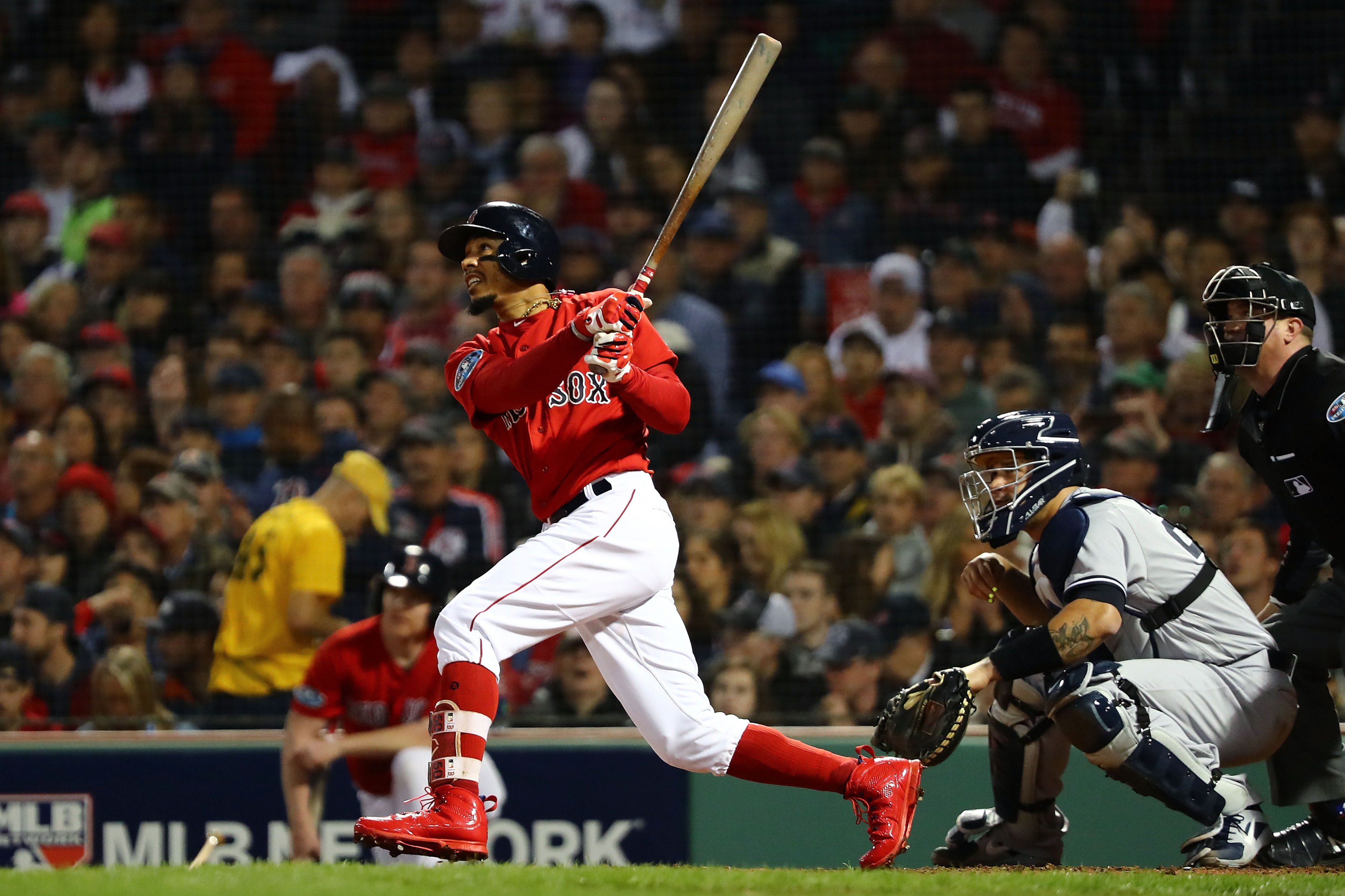 B/R Kicks on X: Mookie Betts in the “Cool Grey” Air Jordan 9