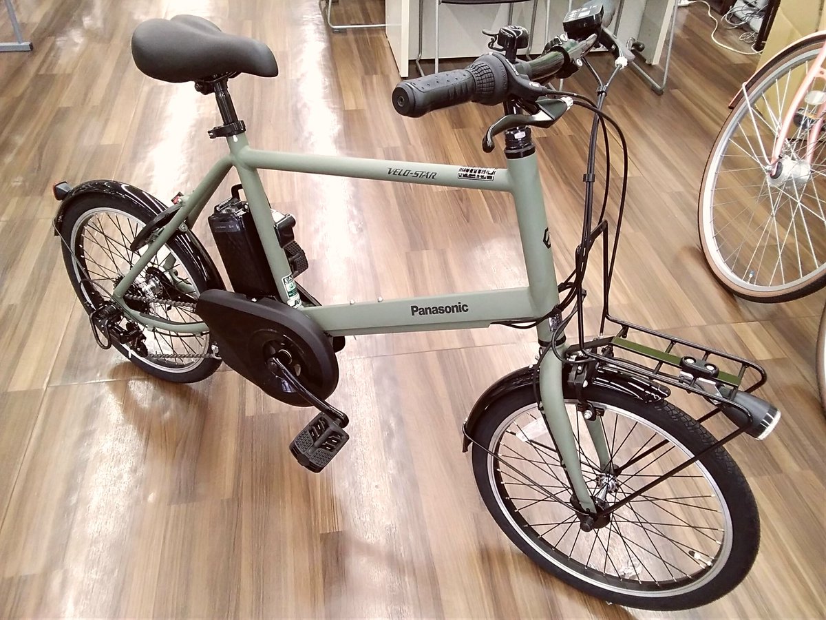 電動アシスト自転車 Panasonic ベロスターミニ マットオリーブ - 電動 電動アシスト自転車 Panasonic ベロスターミニ マットオリーブ - 電動