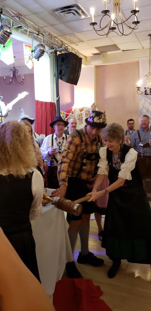 Keg tapping at Schwaben Club for Oktoberfest <a href="/berryonline/">Berry Vrbanovic</a> <a href="/DaveJaworsky/">Dave Jaworsky</a> <a href="/CFifeKW/">Catherine Fife</a> <a href="/RajSainiMP/">Raj Saini</a> <a href="/KW_Oktoberfest/">K-W Oktoberfest Inc.</a>