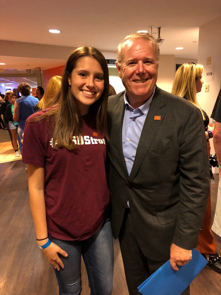 JohnFeinblatt's tweet photo. To those who doubted Parkland’s pledge to turn grief into action, I have two words: Watch out. With 32 days until the midterms, Parkland is working together to elect gun sense champions. I was honored to join @MikeBloomberg in paying tribute to their tenacity. #MSDStrong https://t.co/nfqLN9dlv7