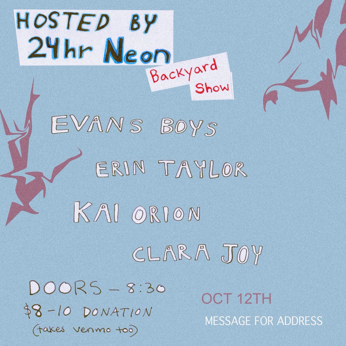 24hr Neon tweet media