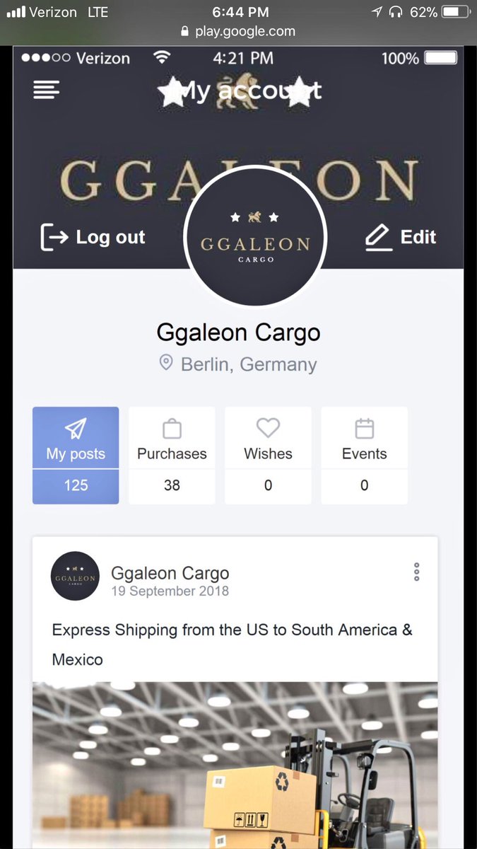 CargoExpre's tweet image. Ingresa en nuestra página. play.google.com/store/apps/det… regístrate totalmente gratis para que comiences a disfrutar del mejor servicio en envíos de encomiendas que te ofrece #ggaleon 

#Courier #Venezuela #Regístrate #Envíos #Servicios #Colombia #Mexico #USA