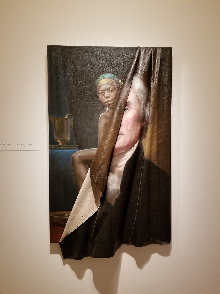 SarahBeetham's tweet image. Today I had the great pleasure of talking with @smithsonian @whitworth interns about Titus Kaphar, Ken Gonzales-Day, shifting our gaze to see the #unseen in American history, #ConfederateMonuments, and #iconoclasm. It was a wonderful session! #myNPG #postdoclife