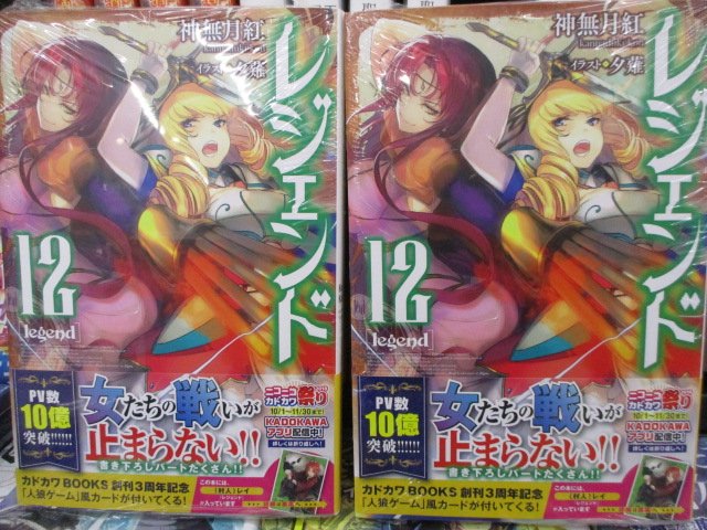 アニメイト和歌山 スタッフさん募集中 Sur Twitter 書籍入荷情報 本日のオススメ商品はコチラ 大賢者からアンデッドに なったけどやることがなかったのでエルフの保護者になることにした 2巻 レジェンド 12巻 角川より人気小説最新刊がまだまだ入荷ワカ