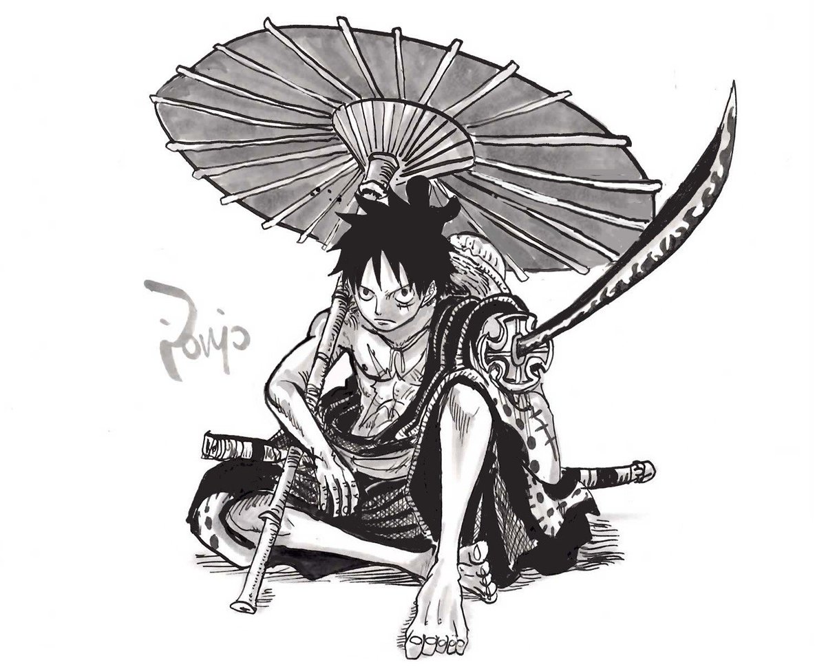 ぽにお Ponio Yamaguchi3153 今回の和服ルフィえげつなくかっこいいです どのアングルからみてもかっこよすぎます 影響受けて似たアングルの描いてしまいましたすみませんm M自分は格好ワノ国に寄せちゃいました とにかく山口さん最高です