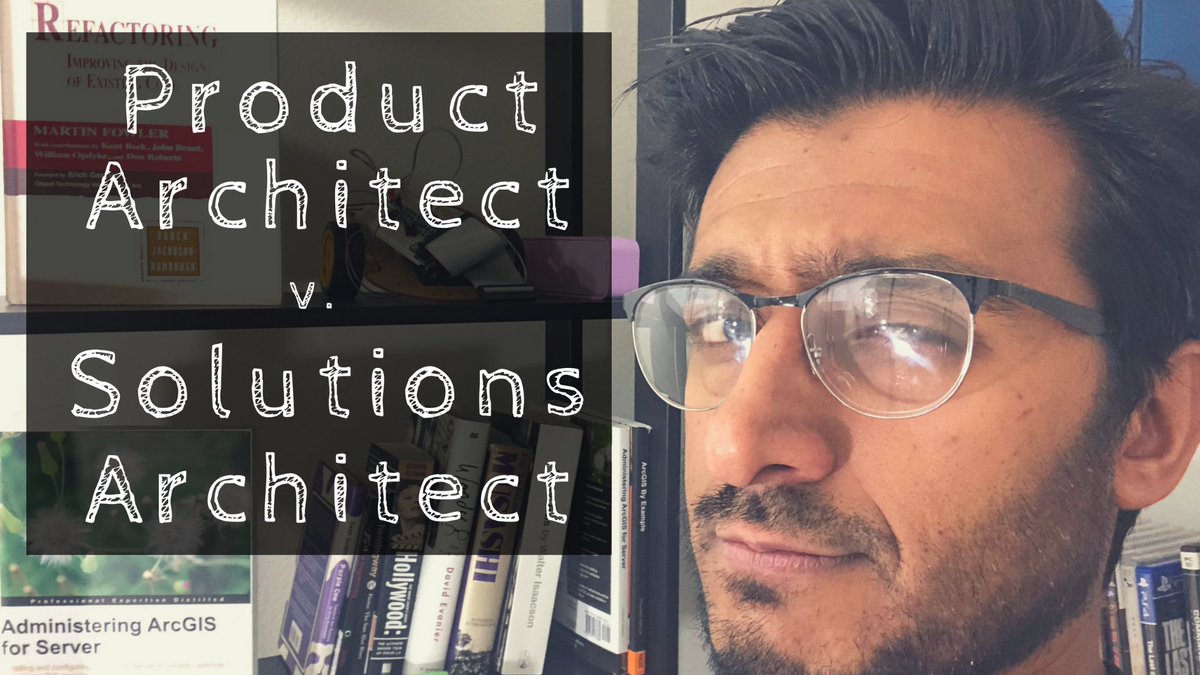 hnasr's tweet photo. In this episode of software talk, we discuss the differences between the product architect and a solutions architect.
https://t.co/aqGKyxnU4a
#solutionsarchitect #productarchitect #softwareengineer https://t.co/bVn8sLHLoA