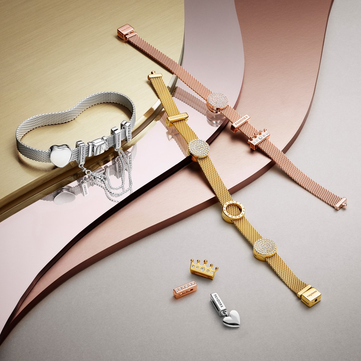 Sleek mesh beauty ✨ Discover the new PANDORA Reflexions collection here: swaguk.co.uk/pandora/reflex… #pandora #reflexions