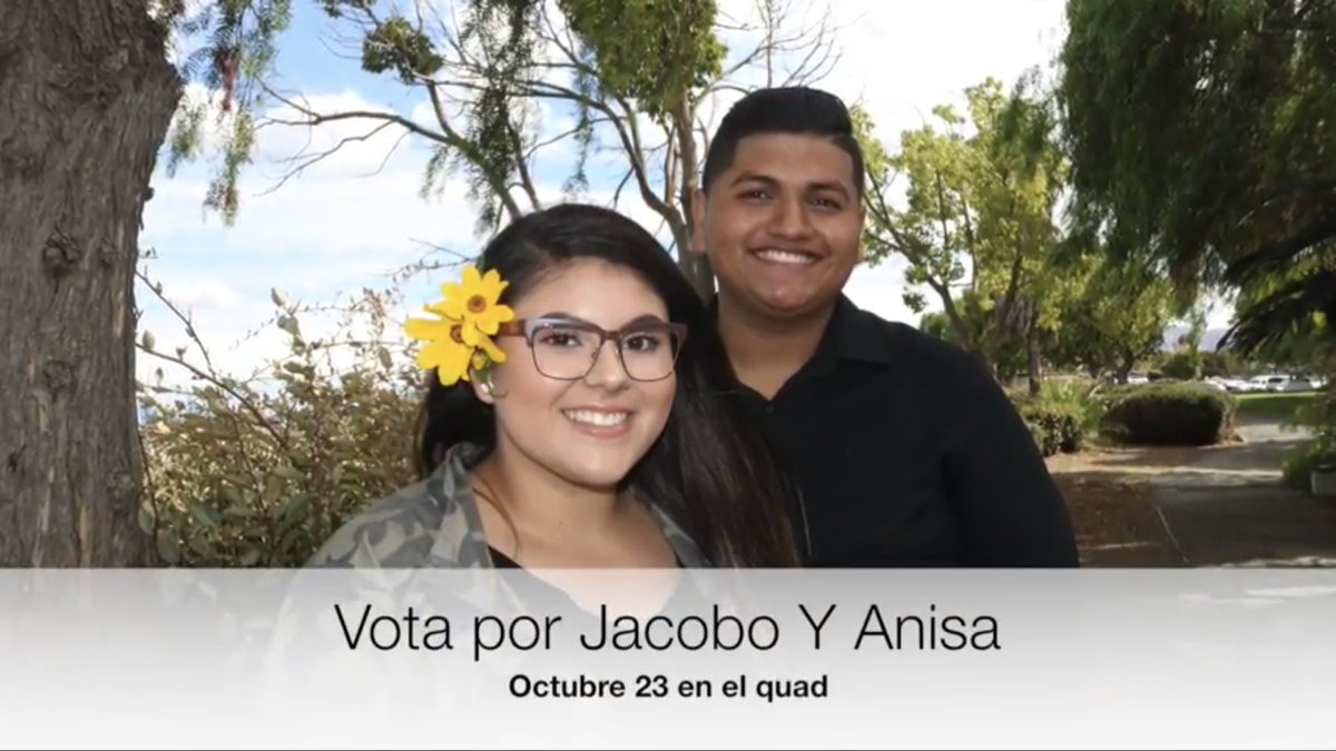 Vote Anisa and Jacobo #phshomecoming