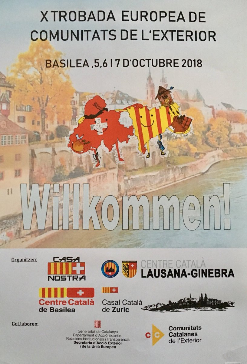 mbfalco's tweet photo. 🌍 Les comunitats catalanes a l’exterior son un gran actiu per a la projecció de Catalunya al món. Aquest cap de setmana ens trobem amb els casals d’Europa per compartir idees i projectes, i consolidar col.laboracions.
Des de @Catexterior som al seu costat per recolzar-los. https://t.co/zmMQEUaMKk