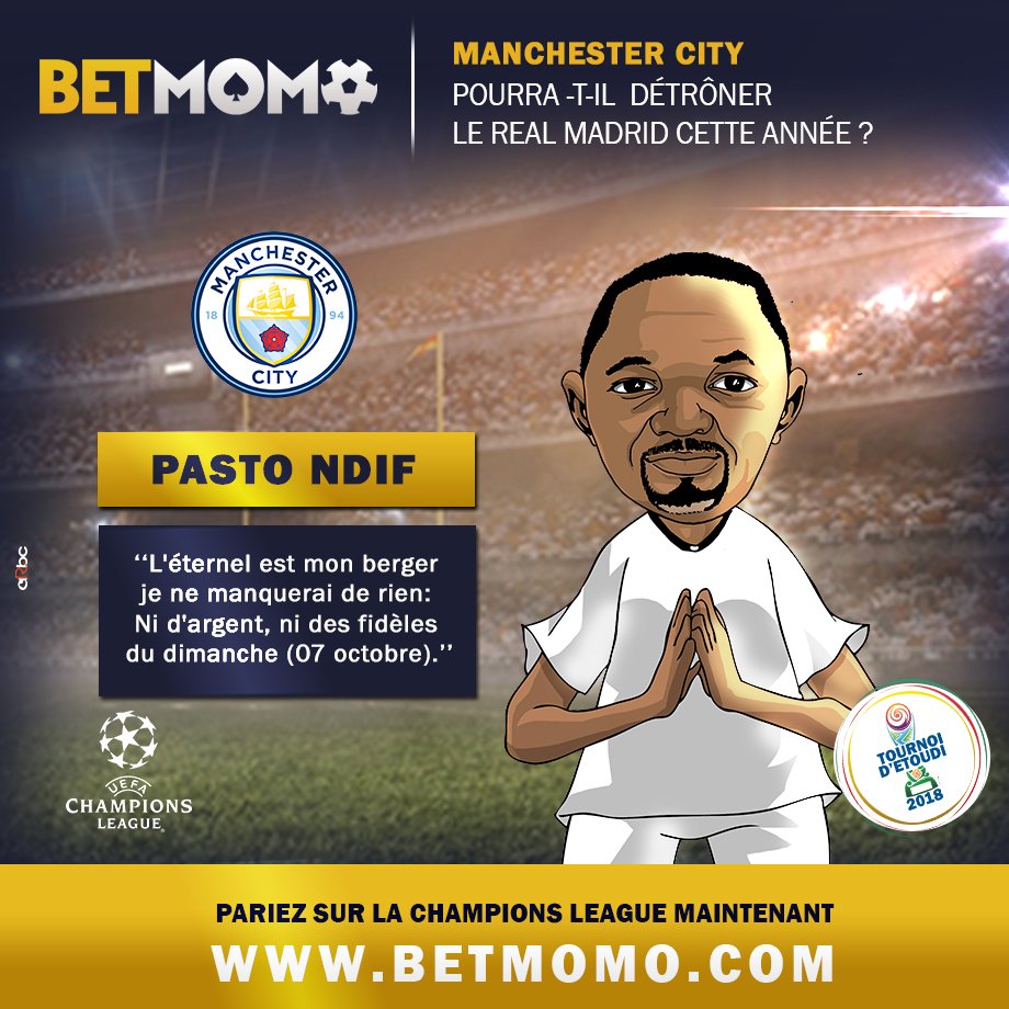 Apres 36 mois de règne (3 ans), le Real Madrid defend une nouvelle fois   son titre. Quelqu'un pourra t-il le faire tomber? Vos paris sur BETMOMO #Etoudi2018 #LDC