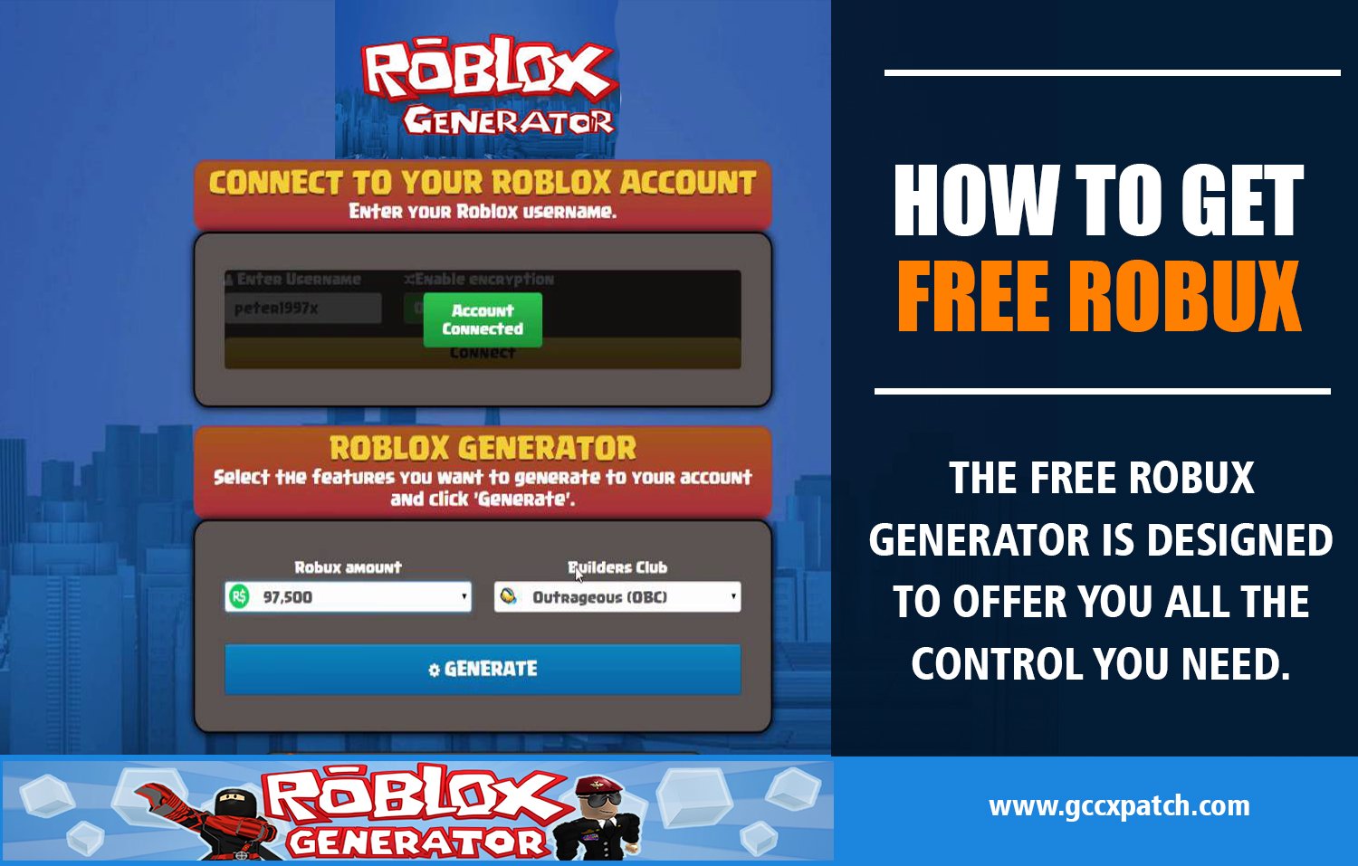 Ticketing: Get free robux and builders club with Roblox Generator!