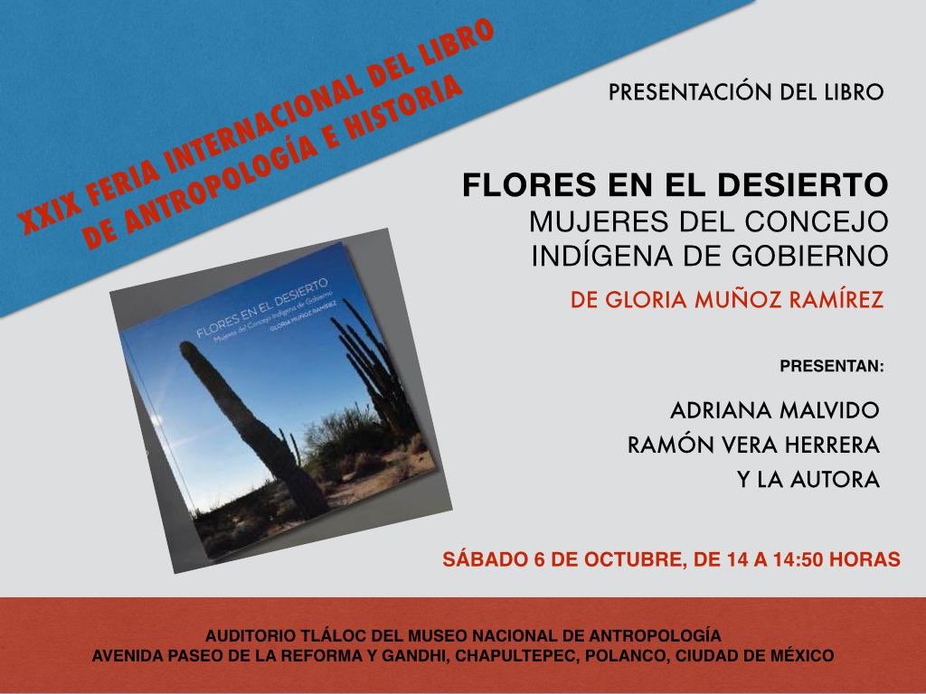 sedblume's tweet photo. La edición de Flores en el Desierto.
A todos los que nos han preguntado cómo se consigue, sólo es en presentaciones y a aquí una de las últimas.
¡Nos vemos  este sábado 6 de octubre a las 14:00 hrs. en la Feria del Libro de Antropología e Historia @GloriaMunoz67 @Desinformemonos https://t.co/1aJSlLomHx