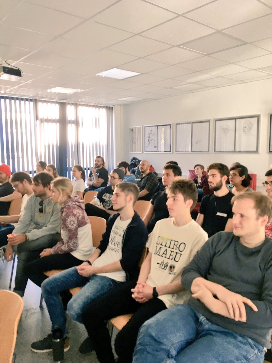 MaschaCamino's tweet photo. #peacegamejamBLN day 2 just kicked off! Jammers are currently listening to @Johanna_Jacob giving a little introduction to jamming and then we’re ready to go!😊🤟 https://t.co/KpoxzthEs3
