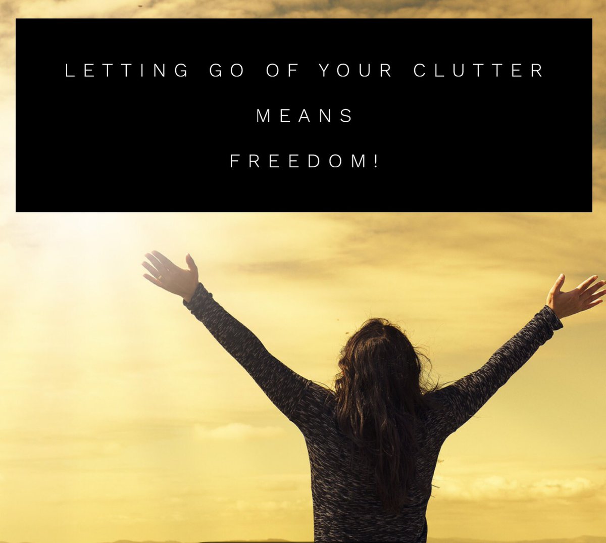 cluttertherapy0's tweet photo. #Freedom from busyness, pressure, delayed decisions and all that stuff. Letting go of no longer loved or used #processions is a powerful thing! It can lead to a new future! #declutter #bebrave #lookahead @apdouk #cluttertherapy https://t.co/Hp7lZOL90k