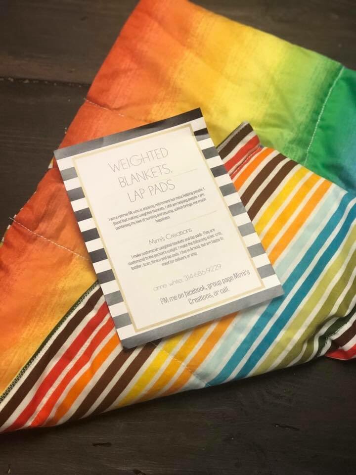 ArtisansOn's tweet photo. Mimi’s Creations has stocked us up with so much variety and patterns of baby blankets, weighted blankets, burp cloths, pillow cases, organizers, tote bags, table runners and scarves.  
-
#handmade #babyblankets #scarves #tablerunner #shoowashmo #somethingforeveryone #gifts https://t.co/mlsZDXAIvi