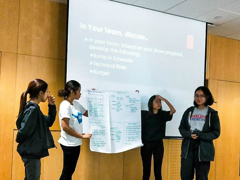 campusartsrp's tweet photo. Throwback to last Friday when our CAPsters attended our annual pre-camp workshop! https://t.co/qVZnF23tHr