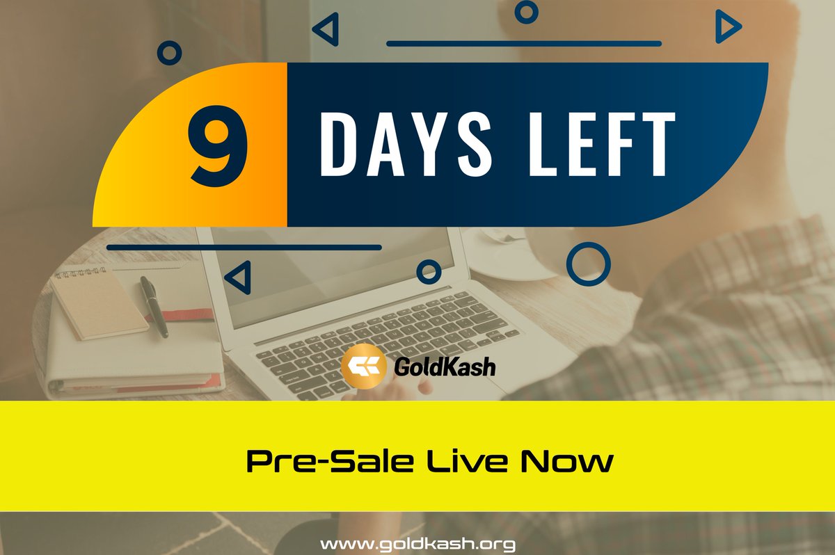 Hey Guys, Pre-sale is happening now. there're 9 days left to Mainnet Launch.

Go to wallet.goldkash.org to participate in Airdrop and pre-sale now.