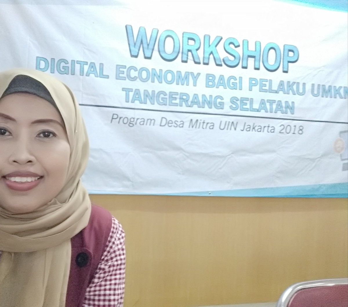 sarimusdar09's tweet photo. Sabtu ini jadi pembicara di acara #UMKM #Tangsel #akupsi #PSI #SamaSamaBangunBangsa #DigitalMarketing #yoexplore #qloti https://t.co/yEbqrCa7Ix