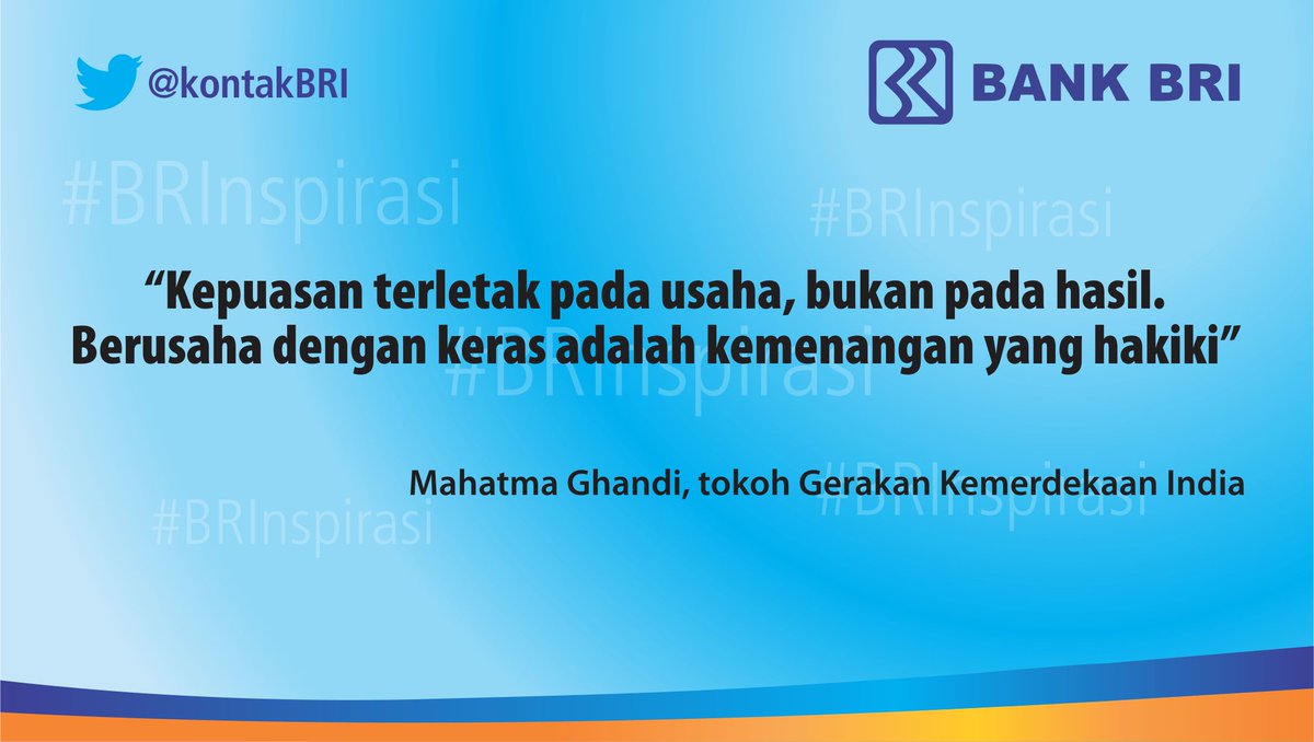 kontakBRI's tweet photo. #BRInspirasi Sahabat BRI https://t.co/Tvn1ZeOLtG