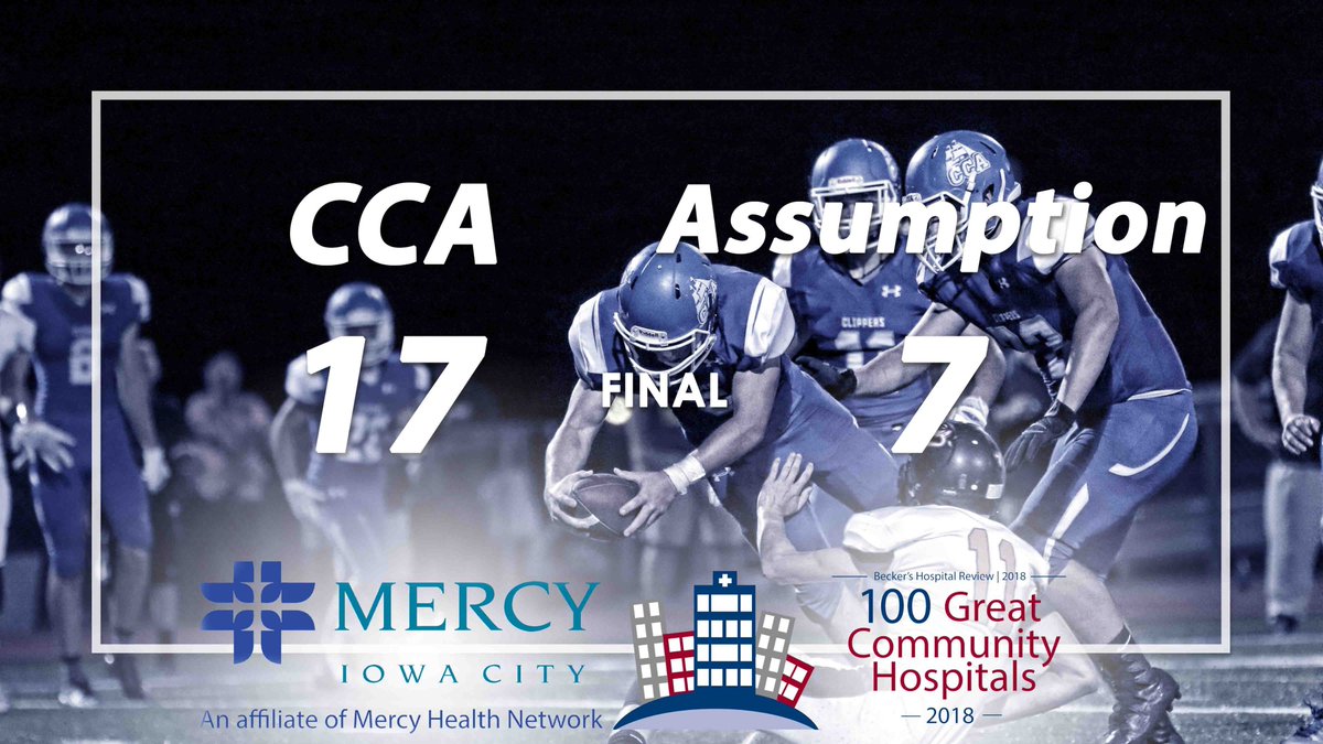 Clear Creek Amana is 7-0 for the first time in school history 
#iahsfb