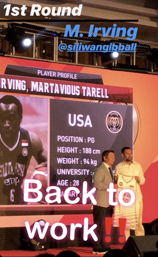 Congrats to my bro! Happy for you! Much respect, Back on road! @TayIrving6