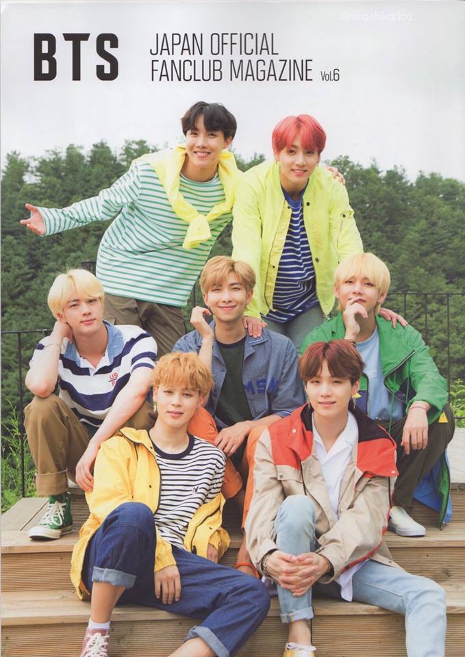 BTS 防弾少年団  JAPAN OFFICIAL FANCLUB BTS Japan Official Fanclub Magazine Vol.6 © akahoshikarina