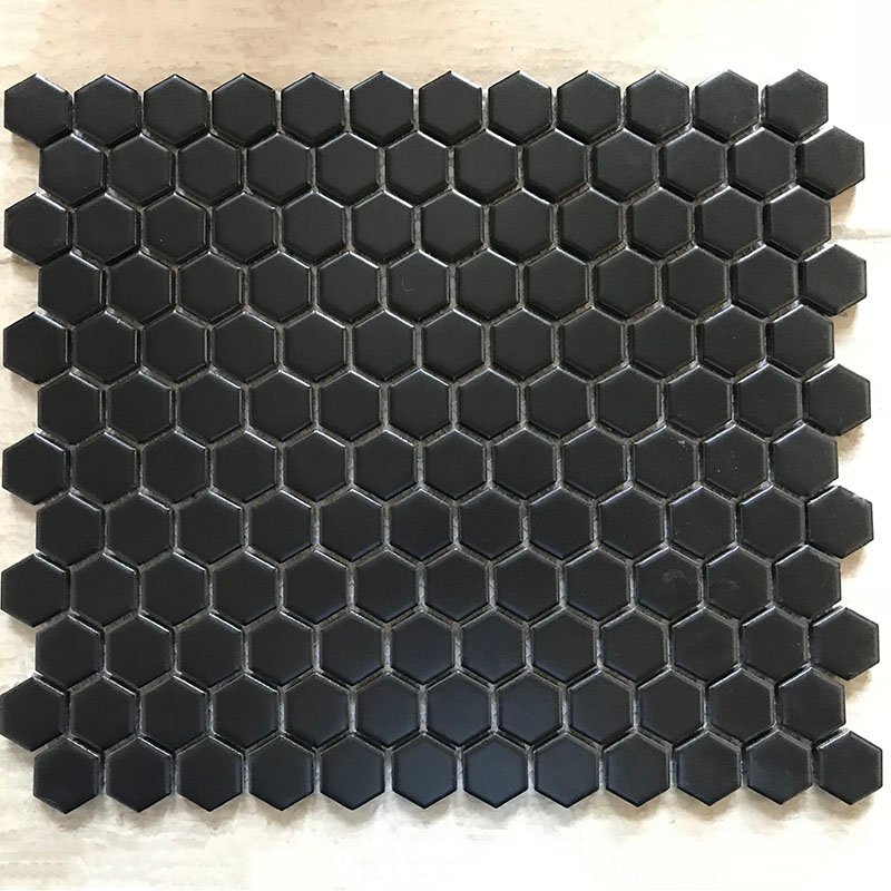 rucaixia's tweet image. To tell you the truth! This is the best Ceramics mosaix black glazed matt KL4810 Foshan RUJING ceramics ever made. ,rjmosaic.com/ceramics-mosai…  octagon floor tile, black and white ceramic tile, black ceramic tile  #RedTile