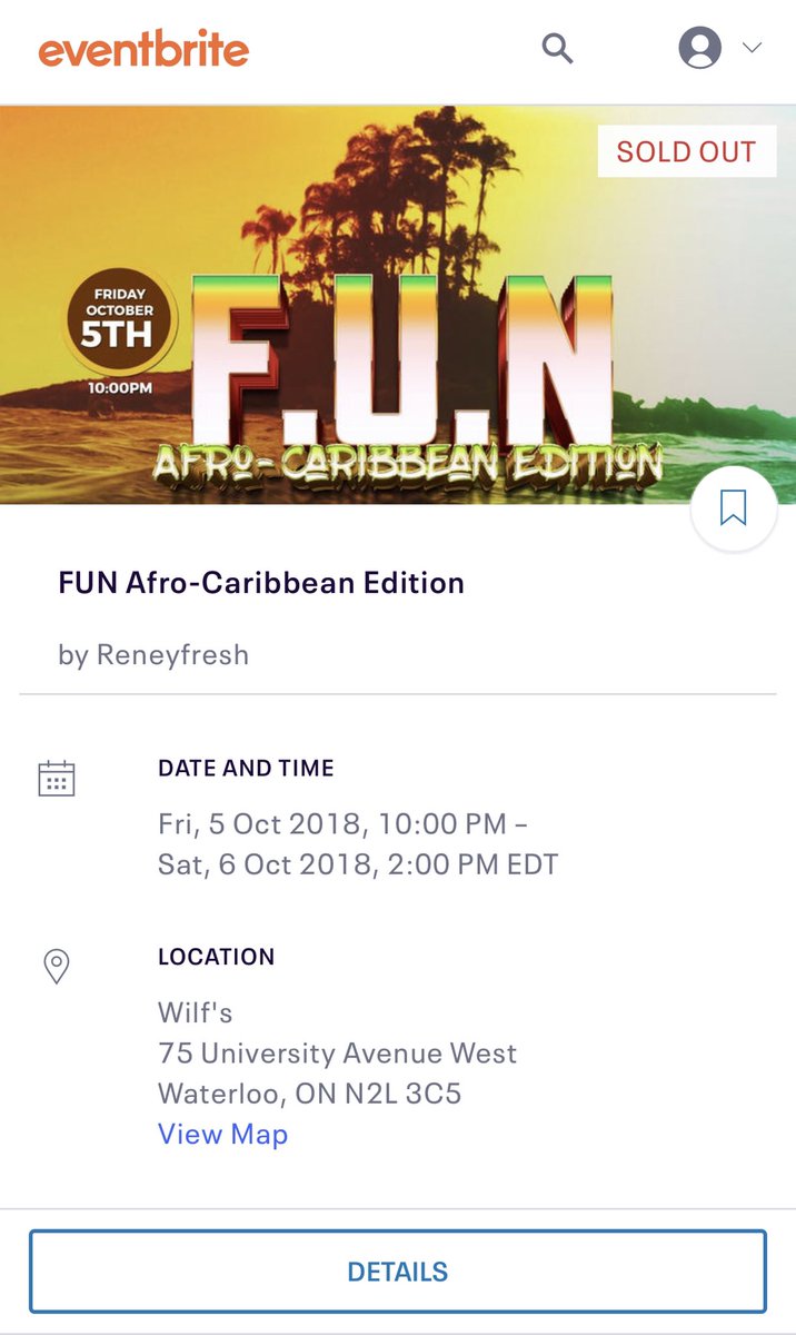 reneyfresh's tweet photo. SOLD OUT ONCE AGAIN. S/O TO EVERYONE WHO SUPPORT THE WHOLE #FUN MOVEMENT. I APPRECIATE YOU ALL 🙏🏾🙆🏾♂️🔥😌
#FUN2018 #AFROCARIBBEANEDITION https://t.co/q2OgaygMMQ