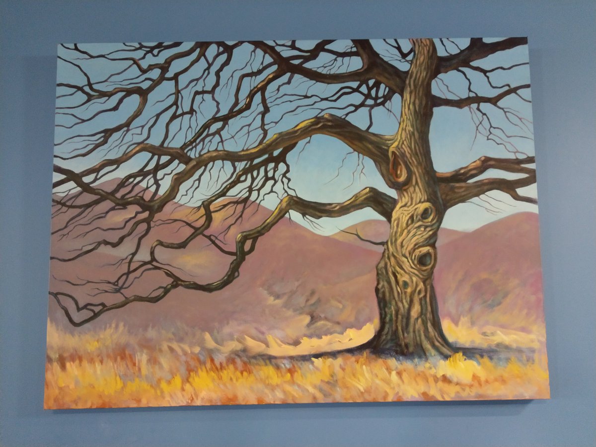 spotsalonatx's tweet photo. Here at The Spot Salon we have been honored and lucky to have Alan Winter's paintings grace our walls. His work is original, beautiful, and will be on display for the month of October at the Lake Travis Community Library Gallery in Austin TX.

#SpotSalonAtx #AustinSalon #trees https://t.co/Wj64axMyR3