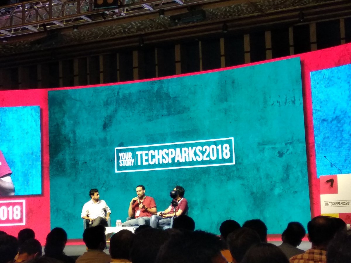 kishankkumar1's tweet photo. At yourstory #TechSparks2018 
Great platform to connect with startup ecosystem, corporates and hearing startup success stories. https://t.co/uZIUGMKJfs