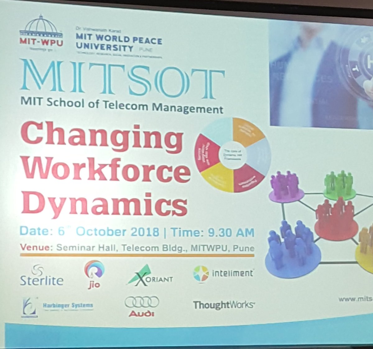 inteliment's tweet photo. Changing Workforce Dynamics..

Key Notes and Panel Discussion on #HR trends and future @MIT_SOT

@inteliment @SterliteTech @thoughtworks @reliancejio @HarbingerSys @AudiIN @Xoriant https://t.co/FfBS8Rhs4s