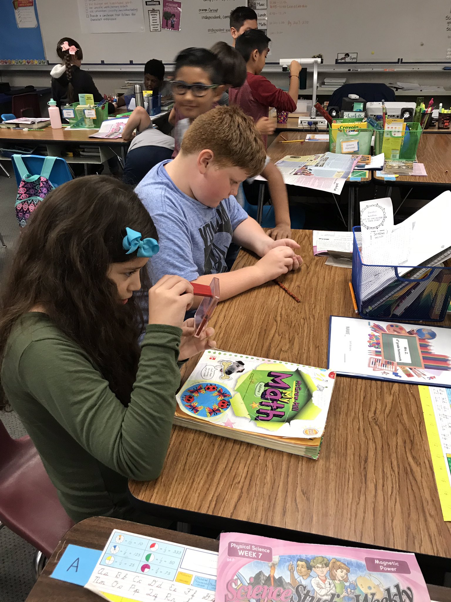 Shadow Hills Elem. on Twitter: "Did anyone say Magnet Lab? Mrs. Z’s 4th