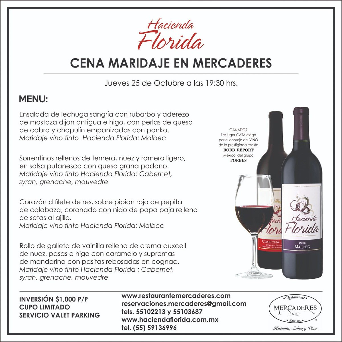 Hagan sus reservaciones, no se la pueden perder!!!