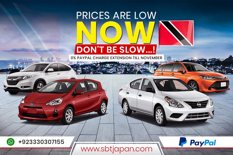 sbtjapan's tweet photo. BEST PRICE ALERT!!
Low Price Fast Decision Needed
#sbtjapan #trinidadandtobago #usedcarexporter #leadingUsedCarExport https://t.co/9X8SdW8t6b