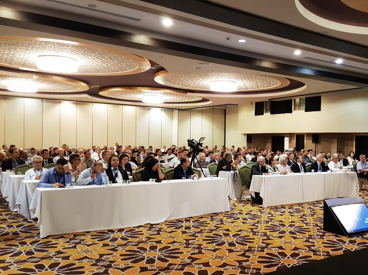 Turkishchapter's tweet photo. This morning is filled with RP, CTT, GAC, Historical, SA, YEA, REF, MP #Workshops and CAUCUS #Executive Sessions. Refer to the #RALCRC2018 program leaflet for more details. 🔖 #B2B ISIB Meeting at 08:45 begins with Greg Oaklief's #presentation on 'Importance of #Brand'. https://t.co/dGjpVwyNoq