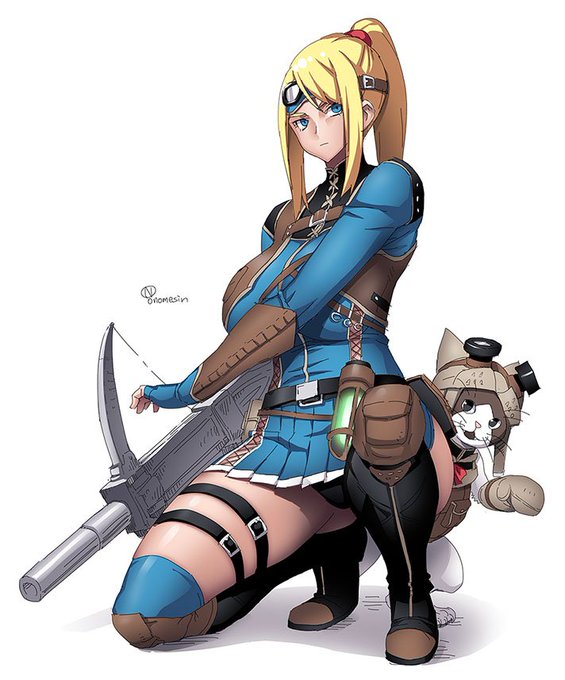 MHWのキャラメイクでそれっぽい顔が出来たのでまんま『サムス・アラン』って名前で開始。サムスが異世界に迷い込んでハンター稼業をこなしてる体(てい)でやってるんですけど、思いの外しっくり来てる。否、来過ぎている。 