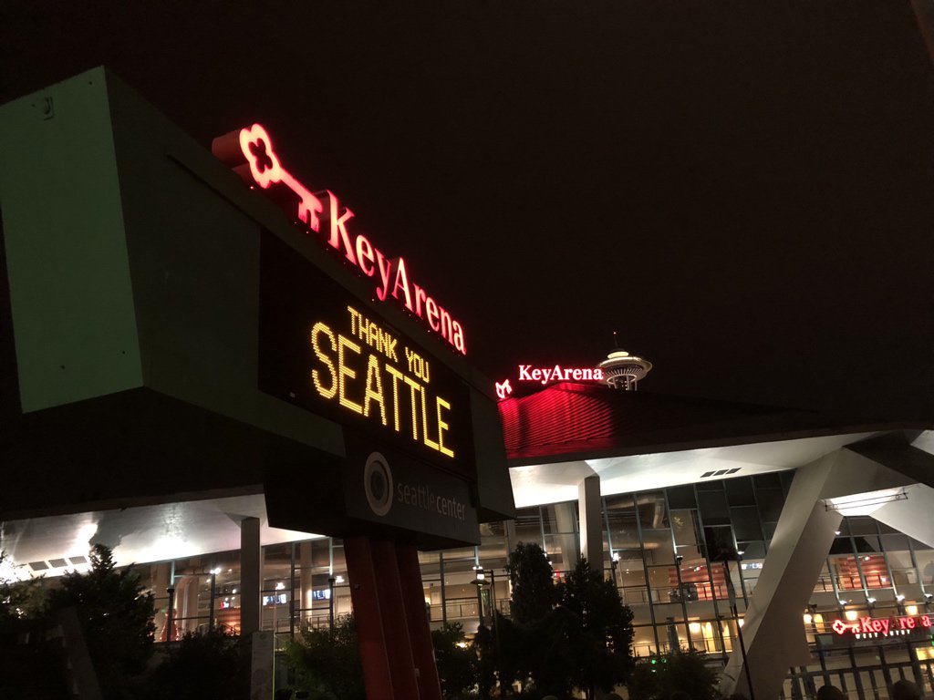 ChrisDaniels_TV's tweet image. ###

#KeyArena #Seattle