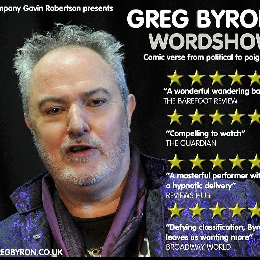 gregbyronwords's tweet photo. I'm doing my #edfringe show #WORDSHOW at The Wheatsheaf in LONDON this evening. Rathbone Place W1. Be great to see you there. Poetry, beer, gin and stories... come on down!
#spokenword https://t.co/ZRsxVDRtu3
