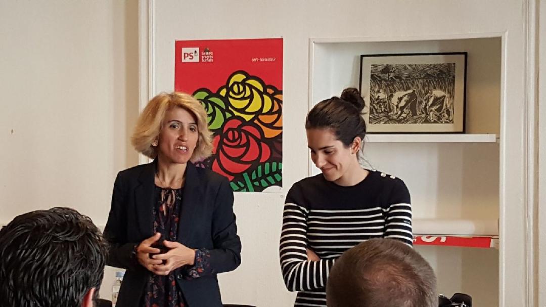 JeunesSoc87's tweet photo. Les jeunes socialistes débattent ce matin avec @GabrielleSiry,  porte parole national du Parti Socialiste sur la renaissance de notre famille politique et de ses pratiques. https://t.co/hbARJBOt8s